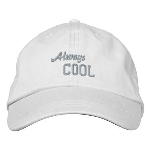 ALWAYS COOL Cap (White w/Pink)