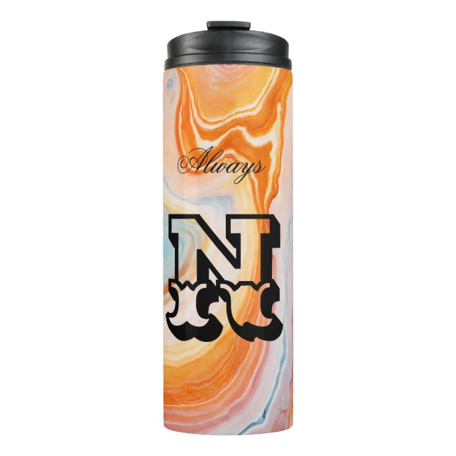 Always Cool: N Coral Thermal Tumbler (Front)