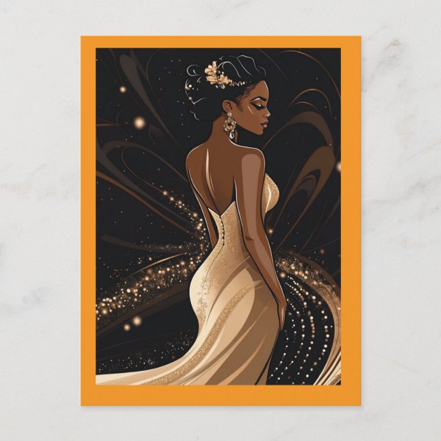 ALWAYS ELEGANT # 3 Postcard (Front)
