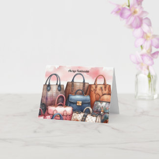 Always Fashionable Handbag Card Greeting