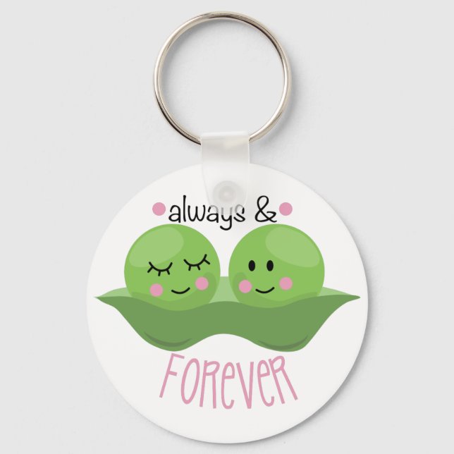 Always & Forever Keychain (Front)