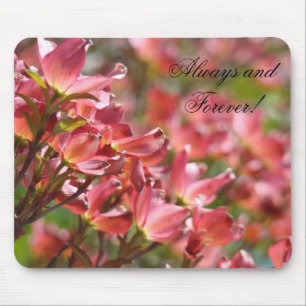 Always & Forever mousepads Weddings Love Dogwoods