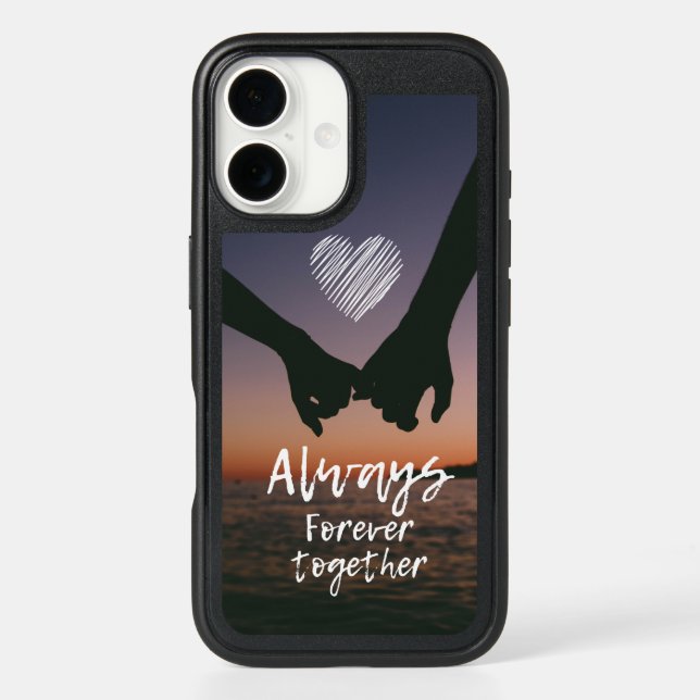 Always Forever Together Otterbox iPhone Case (Back)