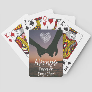 Always Forever Together Poker Cards