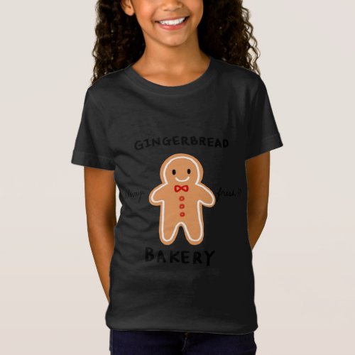 Always Fresh Gingerbread Baker Cute Gingerbread Ma T_Shirt