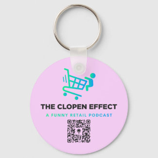 Always have The Clopen Effect with you Keychain