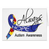 Always Hope Autism (Front Horizontal)