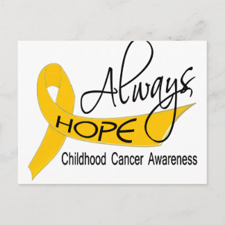 Always Hope Childhood Cancer Postcard