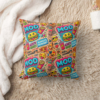 Always Hungry Pillow – Fun and Quirky Home Decor