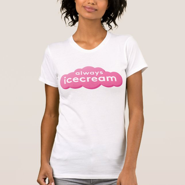 Always Icecream Logo Shirt (Front)