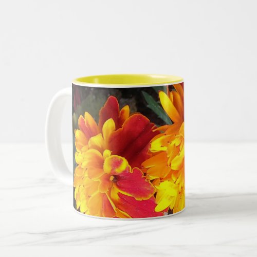 Always in Bloom Marigold Mug