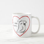 Always in my heart basic white mug