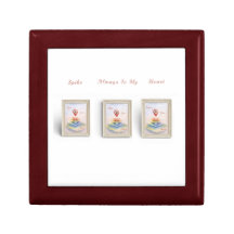 Always in My Heart Keepsake Box - You Are Here