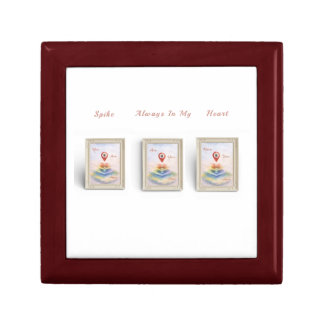 Always in My Heart Keepsake Box - You Are Here