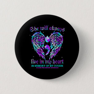 Always In My Heart My Cousin Suicide Prevention Aw Button
