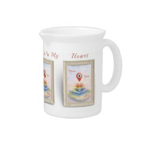 Always in My Heart Pet Pitcher- You Are Here