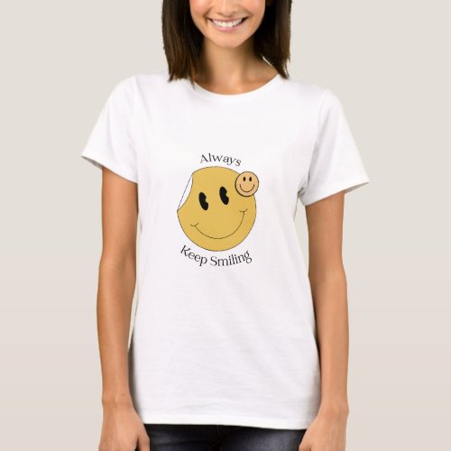 Always Keep Smiling Logo Haven T_Shirt