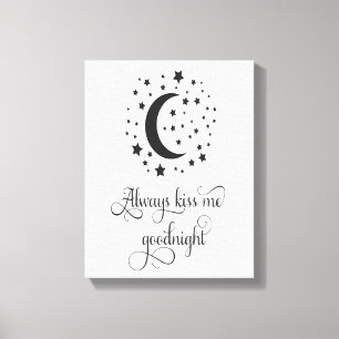 Always Kiss Me Good Night Wall Art