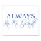Always KISS ME Goodnight Poster