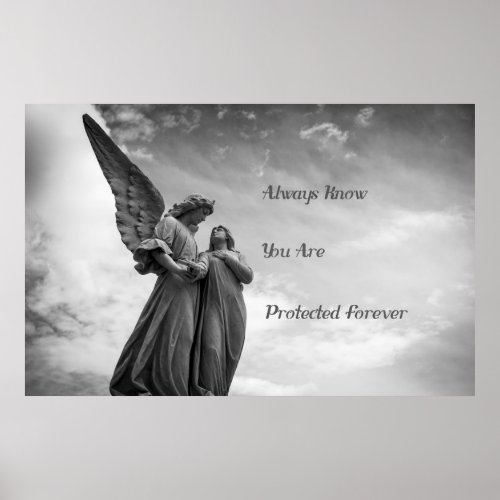 Always Know You Are Protected Forever _ Spiritual  Poster