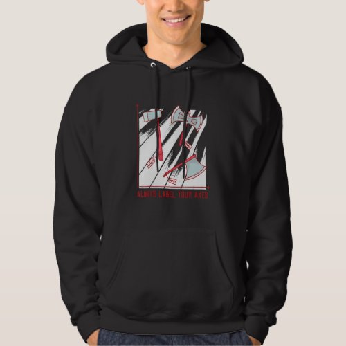 Always Label Your Axes Medieval Renaissance Fair Hoodie