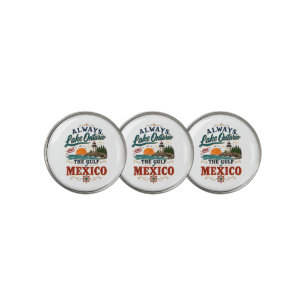 Always Lake Ontario and The Gulf of Mexico Golf Ball Marker