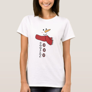 Always Late Snowman Costume Family Matching Funny T-Shirt