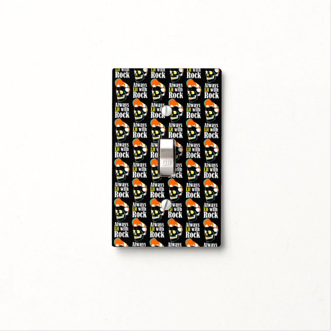 Always lit with rock light switch cover (In Situ)