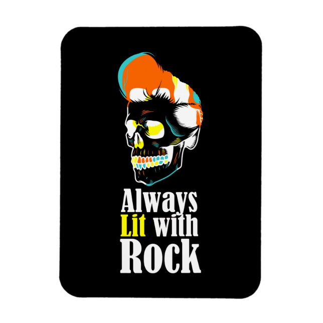 Always lit with rock magnet (Vertical)