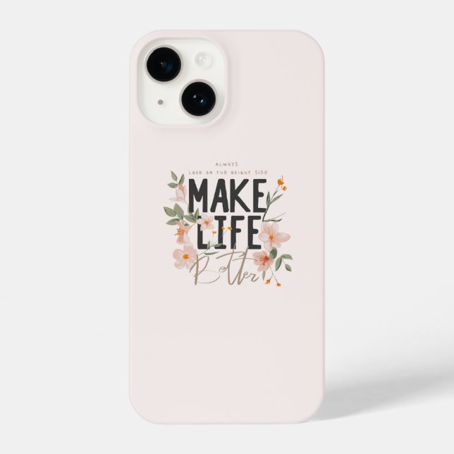 Always Look on the Bright Side iPhone Case (Back)