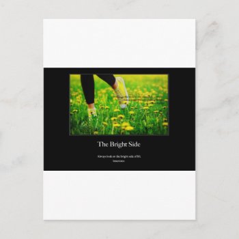 Always Look On The Bright Side Of Life  Insurance. Postcard by InfusionArt at Zazzle