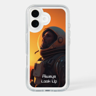 Always Look Up (text) iPhone 16 Case