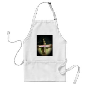 Always Love Inspirational Rabbit Art Print Design Adult Apron