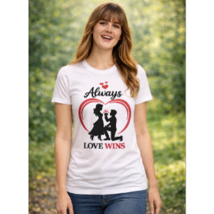 Always Love Wins Classic Women Tee. T-Shirt