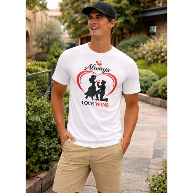 Always Love Wins Unisex Bella Canvas Tee (Creator Uploaded)