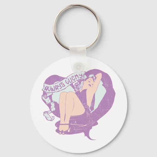 Always Lucky Keychain (Front)