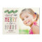 Always Merry Holiday Photo Card