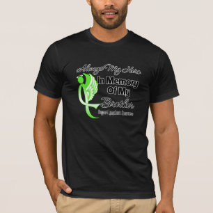 Always My Hero In Memory Brother - Lymphoma T-Shirt