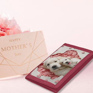 Always my Mother -Dog Mum & Baby   Trifold Wallet