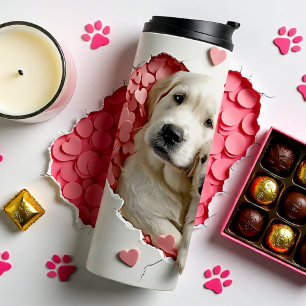Always My Mother Dog Mum & Puppy Love Thermal Tumbler