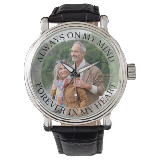 Always on My Mind Remembrance Photo Watch