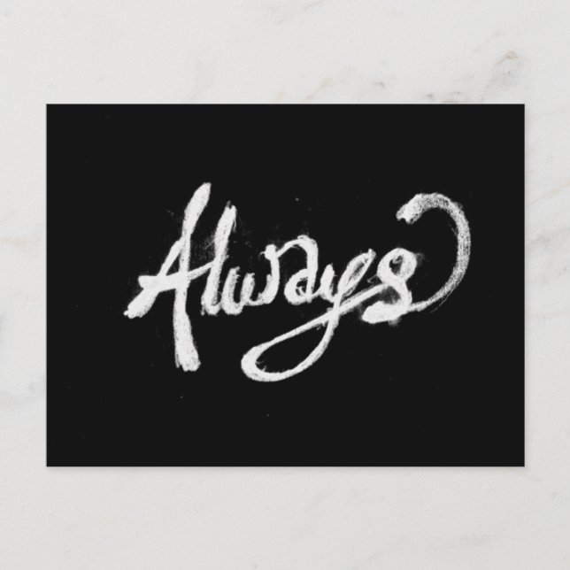 ALWAYS PROMISES LOVE FRIENDSHIP LOYALTY EXPRESSION POSTCARD (Front)