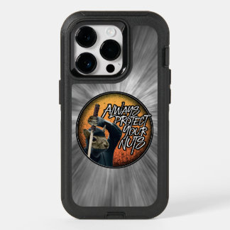 Always Protect Your Nuts - funny ninja squirrel OtterBox iPhone 14 Pro Case