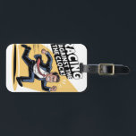 Always Racing Against the Clock Luggage Tag<br><div class="desc">This energetic and bold design features a determined runner in full stride, wearing a watch and bursting with motivation. The powerful slogan "Always Racing Against the Clock" captures the hustle mindset — perfect for athletes, fitness lovers, or anyone who feels the pressure of time. Great for t-shirts, hoodies, mugs, and...</div>