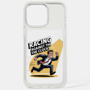 Always Racing Against the Clock iPhone 15 Pro Max Case