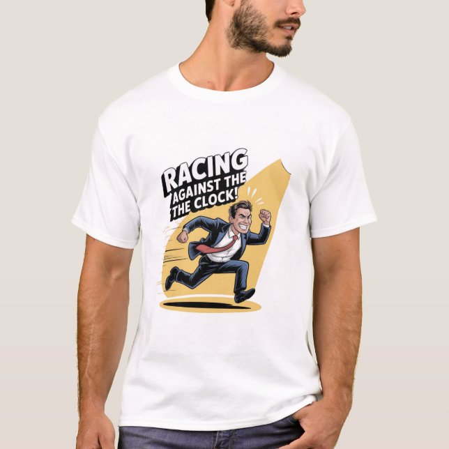 Always Racing Against the Clock T-Shirt (Front)