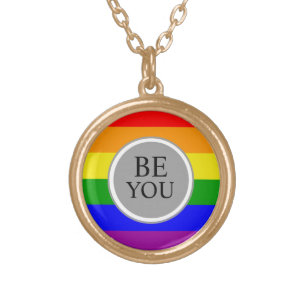 Always Remember to BE YOU Gold Plated Necklace