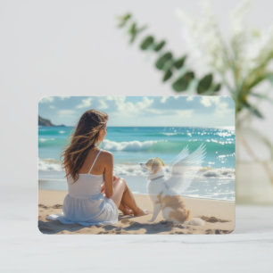 Always Remembered Pet Loss Dog Bond Sympathy Card