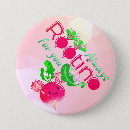 Always Rooting for You _ Punny Garden Button