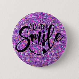 Always Smile Button